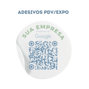 Adesivo QR Code - PDV e Expositor