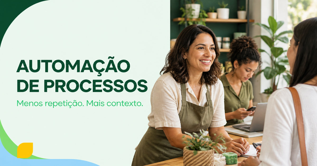 Automação de atendimento e processos com supervisão humana